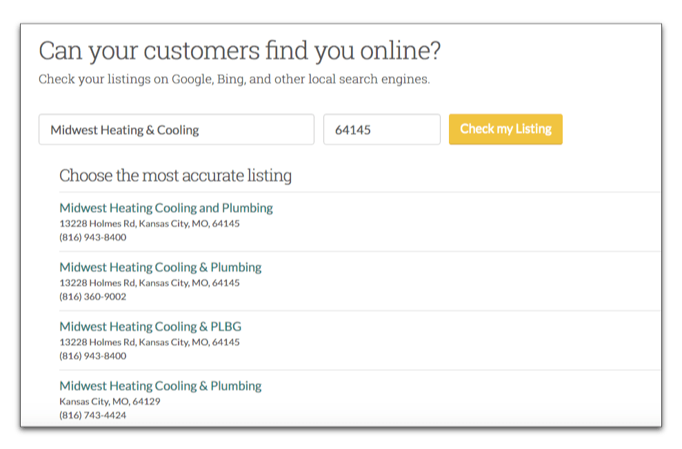 how directory listing relate to local seo